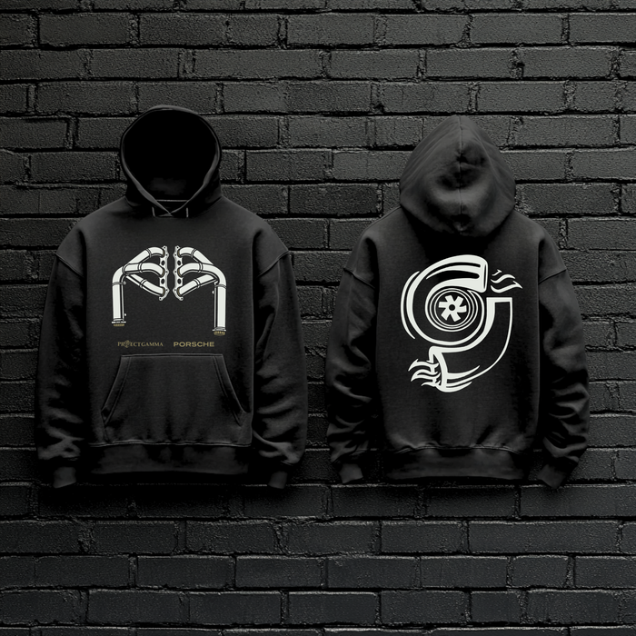 PORSCHE / GT3-GT3RS Sports Header - Unisex Double Sided Hoodie