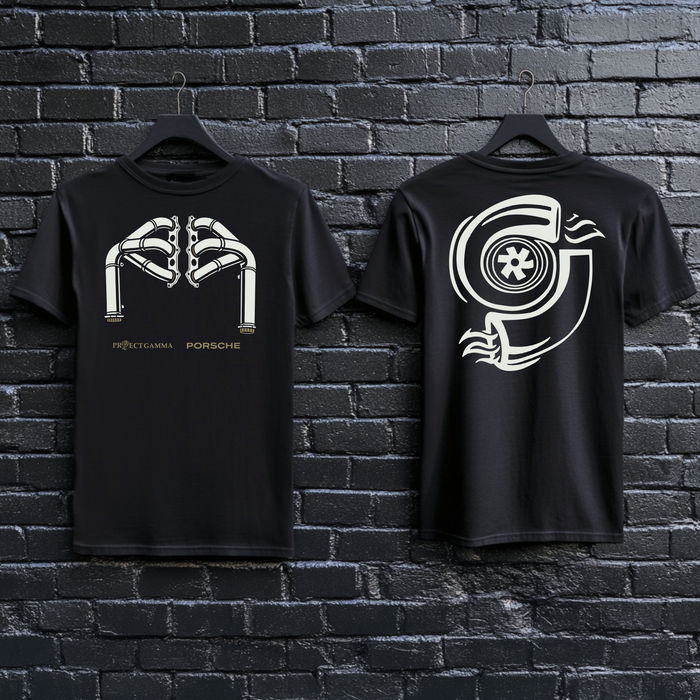 PORSCHE / GT3-GT3RS Sports Header - Unisex Double Sided T-Shirt