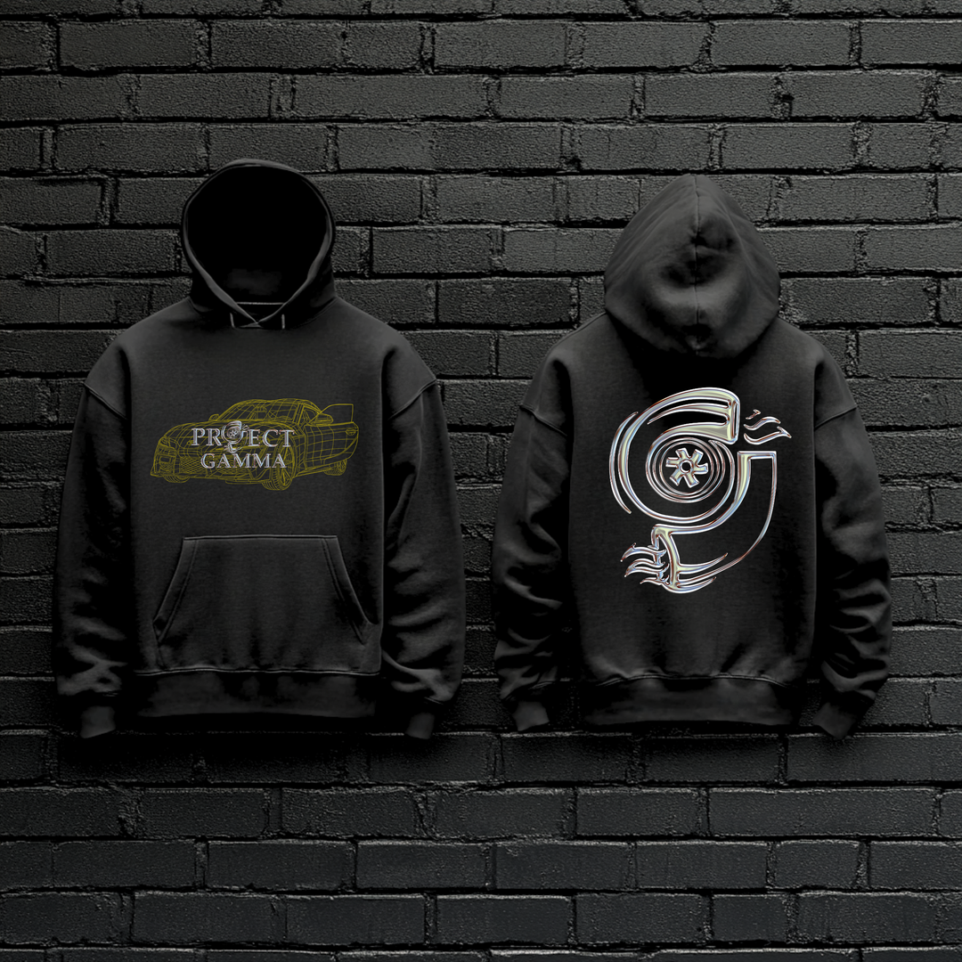 TOYOTA / SUPRA Wireframe - Unisex Double Sided Hoodie