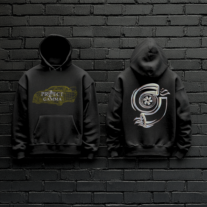 TOYOTA / SUPRA Wireframe - Unisex Double Sided Hoodie