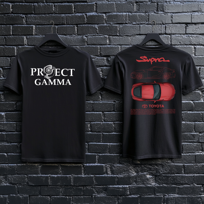 TOYOTA / SUPRA Garage Wall Art - Unisex Double Sided T-Shirt