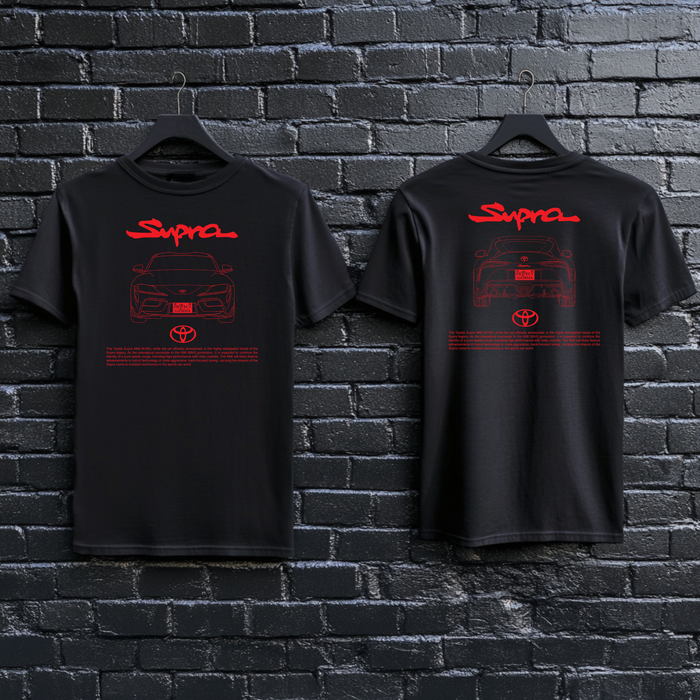 TOYOTA / SUPRA Dual-View Technical Series - Unisex Double Sided T-Shirt