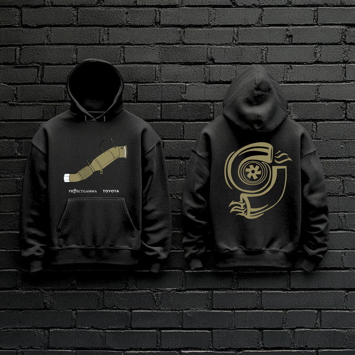 TOYOTA / SUPRA Gen 3 Downpipe - Unisex Double Sided Hoodie