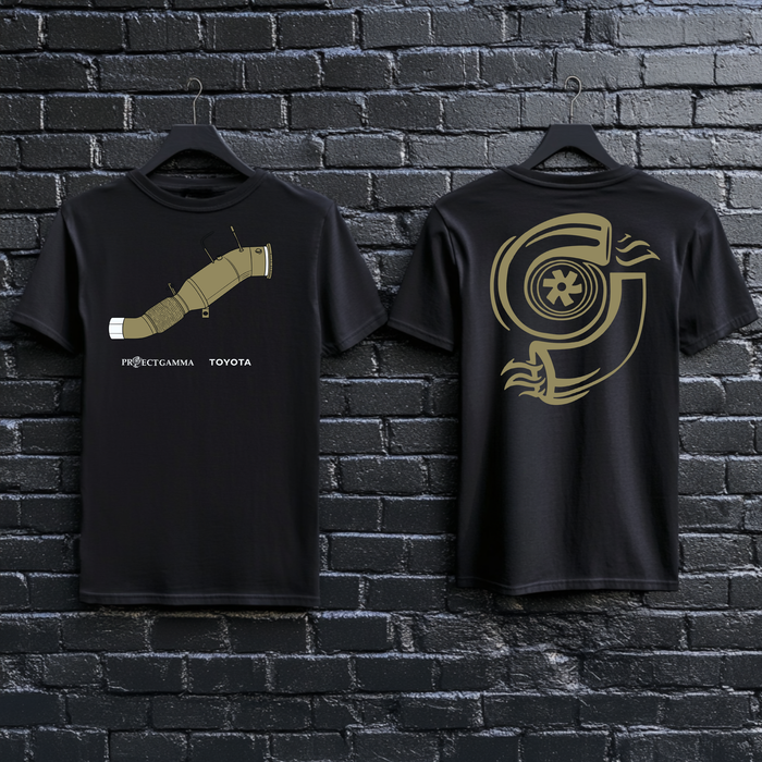 TOYOTA / SUPRA Gen 3 Downpipe - Unisex Double Sided T-Shirt