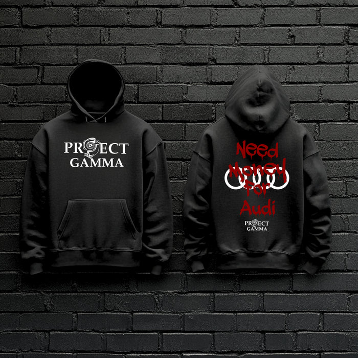 Need Money For AUDI - Unisex Double Sided Hoodie
