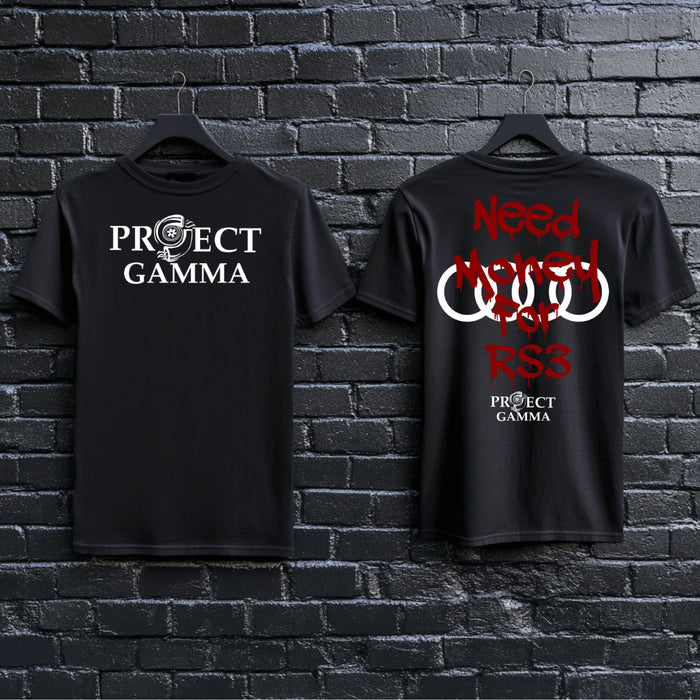 Need Money For AUDI / RS3 - Unisex Double Sided T-Shirt