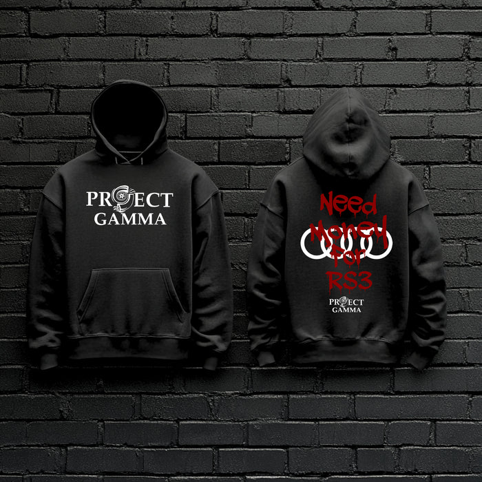 Need Money For AUDI / RS3 - Unisex Double Sided Hoodie