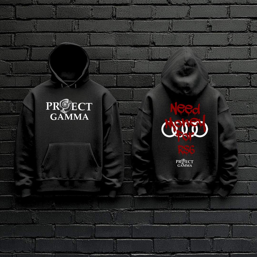 Need Money For AUDI / RS6 - Unisex Double Sided Hoodie