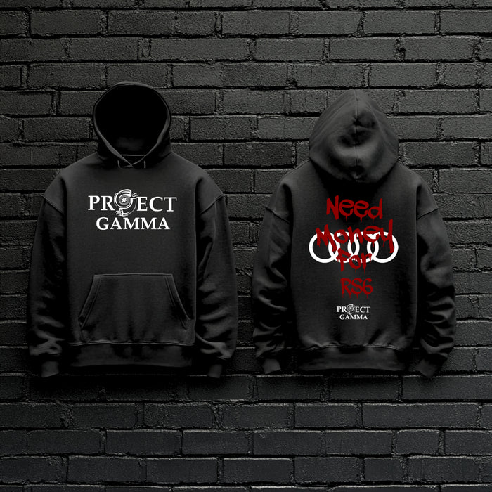 Need Money For AUDI / RS6 - Unisex Double Sided Hoodie