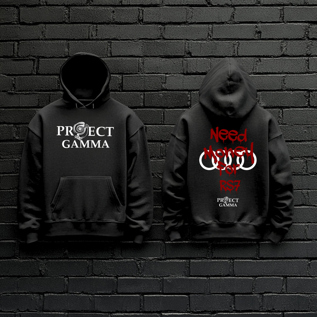 Need Money For AUDI / RS7 - Unisex Double Sided Hoodie