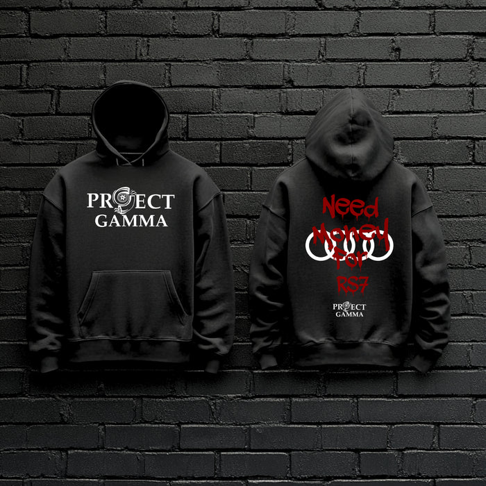 Need Money For AUDI / RS7 - Unisex Double Sided Hoodie