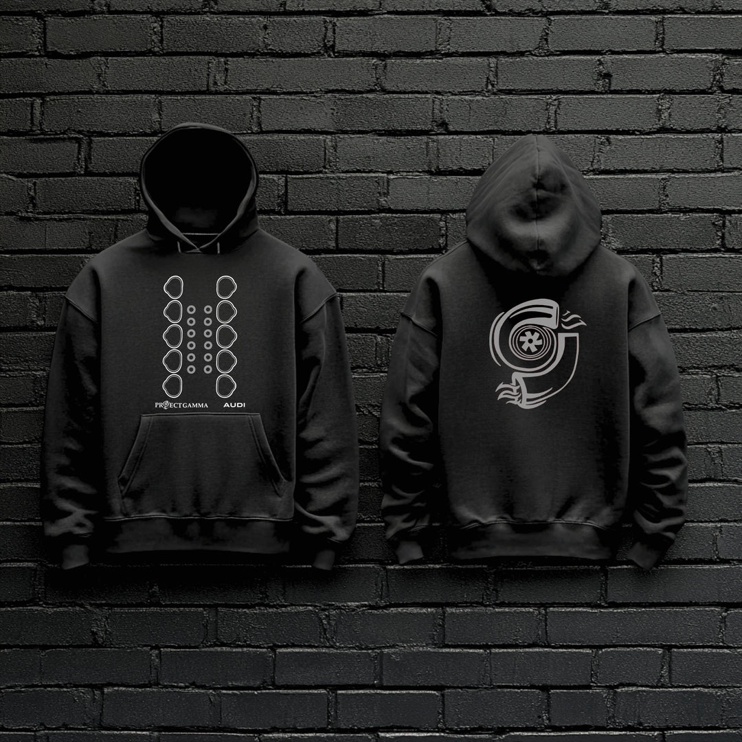 AUDI / RS8 Intake Manifold Sealer Rings - Unisex Double Sided Hoodie