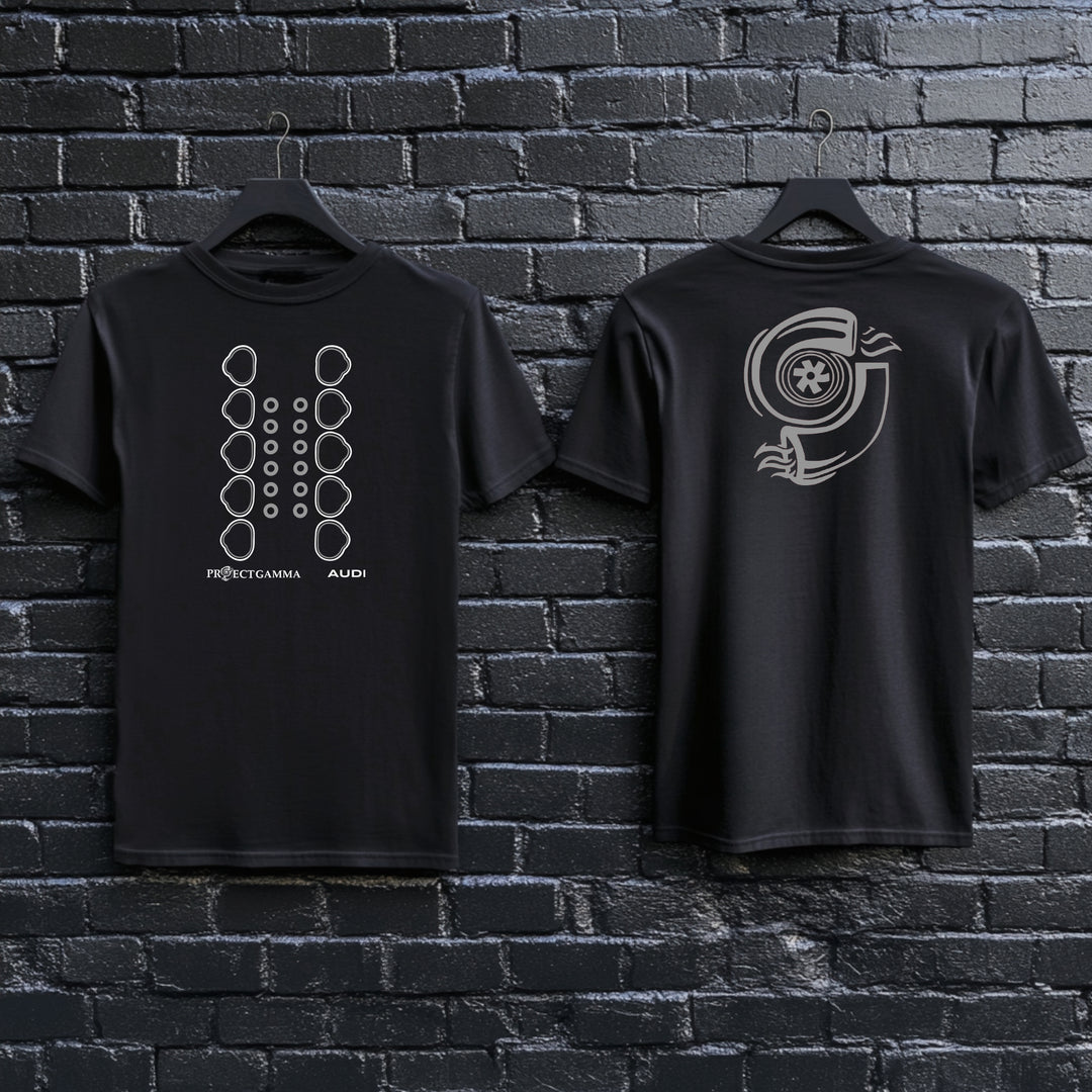 AUDI / RS8 Intake Manifold Sealer Rings - Unisex Double Sided T-Shirt