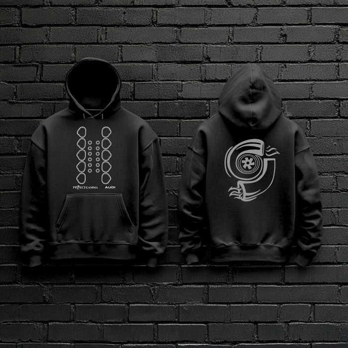 AUDI / RS8 Intake Manifold Sealer Rings - Unisex Double Sided Hoodie