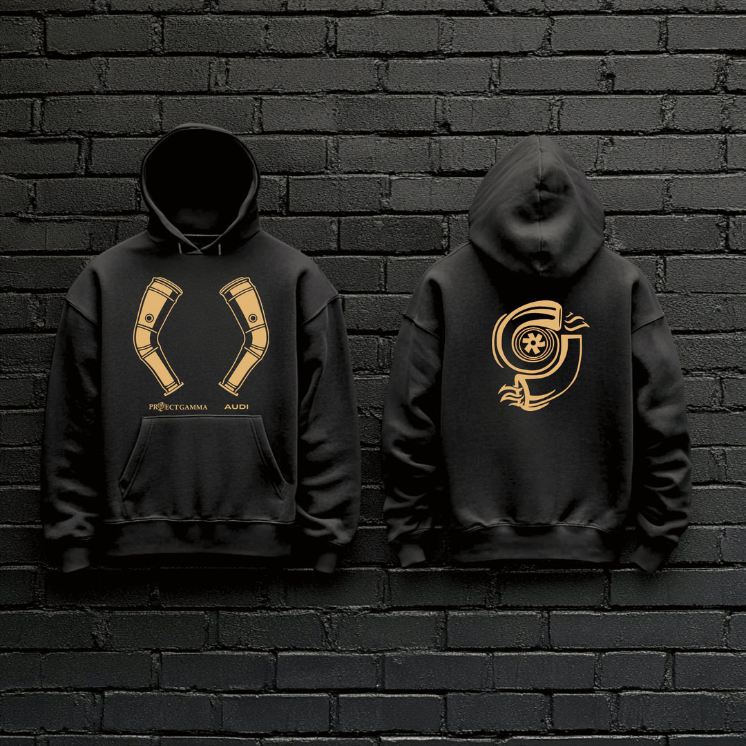AUDI / RS6 Downpipes - Unisex Double Sided Hoodie