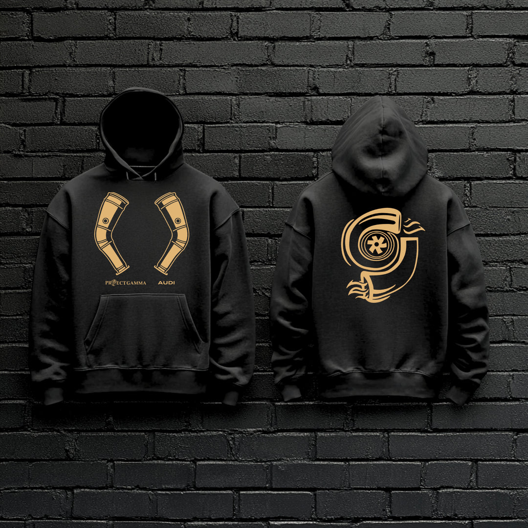 AUDI / RS6 Downpipes - Unisex Double Sided Hoodie