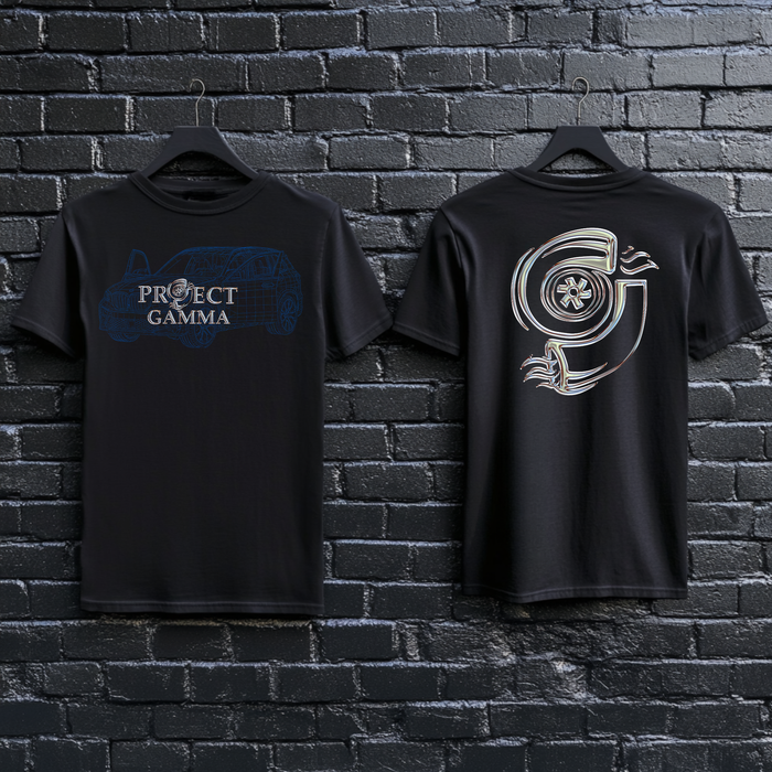 BMW / X5 M Wireframe - Unisex Double Sided T-Shirt