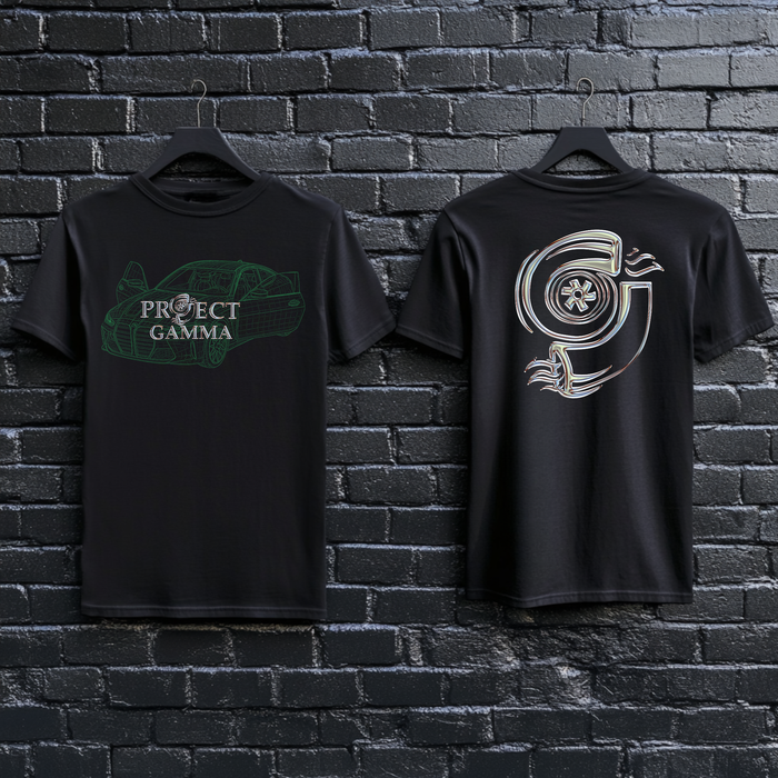 BMW / M4 Wireframe - Unisex Double Sided T-Shirt