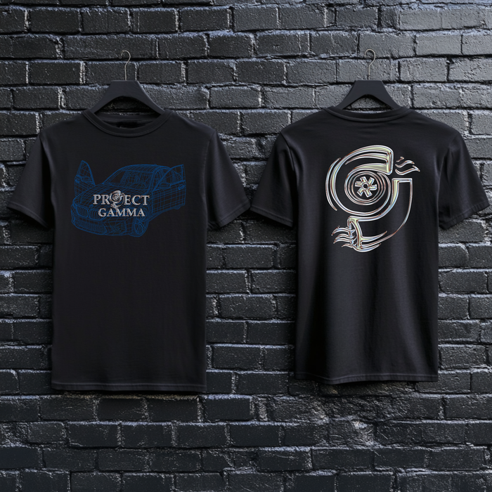 BMW / M6 Wireframe - Unisex Double Sided T-Shirt