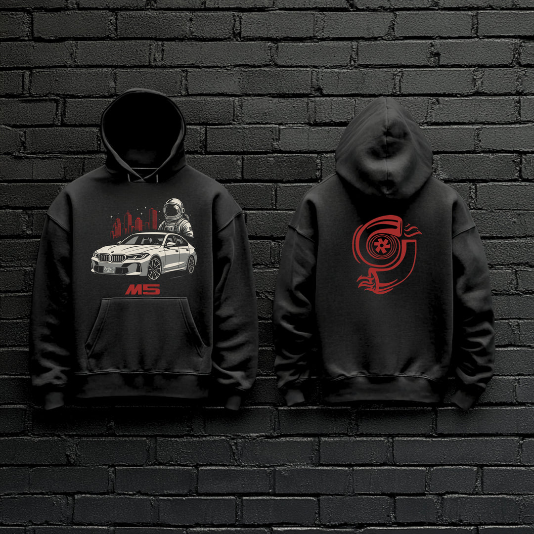 BMW / M5 Astronaut - Unisex Double Sided Hoodie