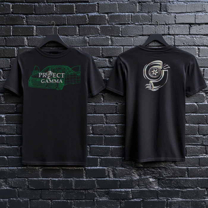 AUDI / RS3 Wireframe - Unisex Double Sided T-Shirt