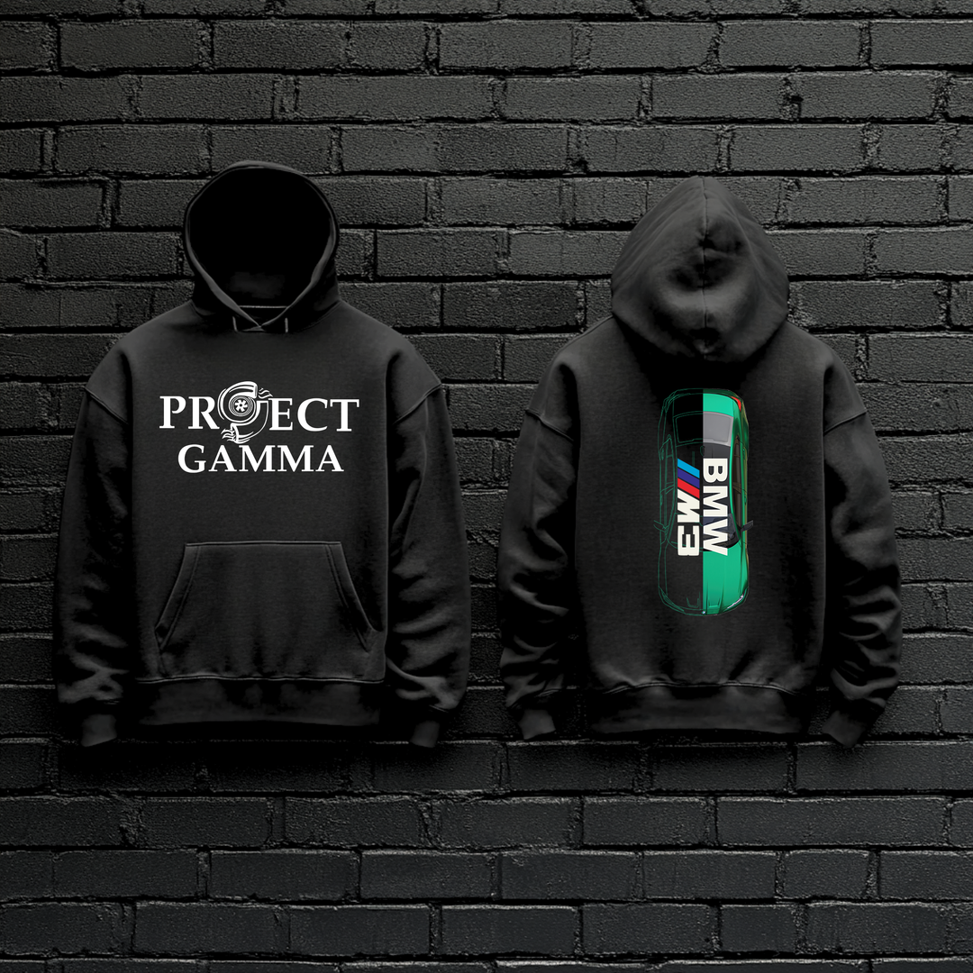 BMW / M3 Split-Identity Vector - Unisex Double Sided Hoodie