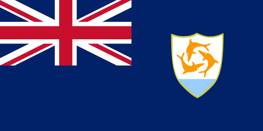 Anguilla Flag - Country Flags DTF Transfers transfer-kingdom