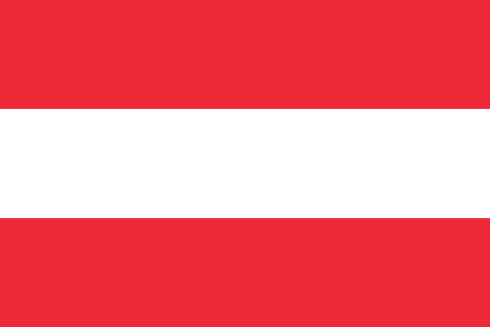 Austria Flag - Country Flags DTF Transfers