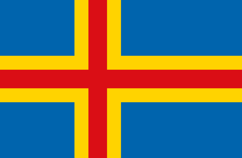 Åland Flag - Country Flags DTF Transfers transfer-kingdom