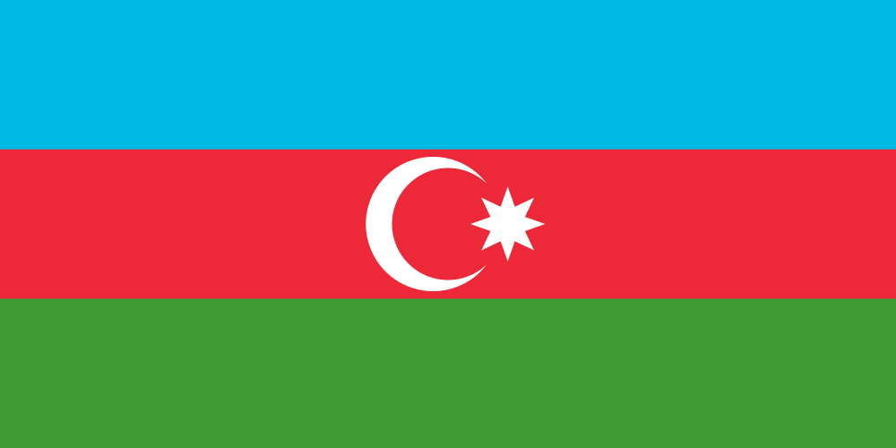 Azerbaijan Flag - Country Flags DTF Transfers transfer-kingdom