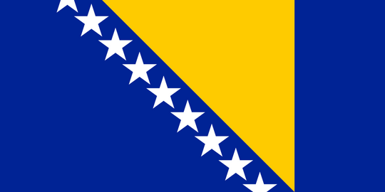 Bosnia and Herzegovina Flag - Country Flags DTF Transfers transfer-kingdom