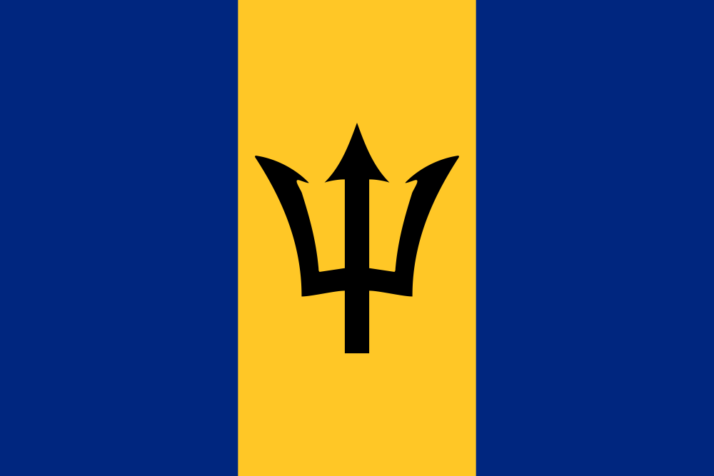 Barbados Flag - Country Flags DTF Transfers transfer-kingdom