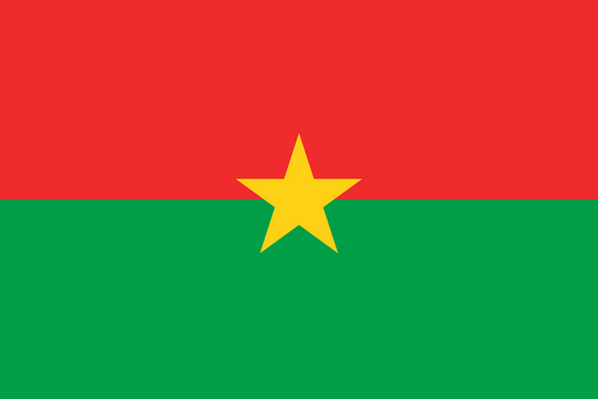 Burkina Faso Flag - Country Flags DTF Transfers transfer-kingdom