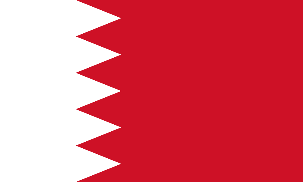 Bahrain Flag - Country Flags DTF Transfers transfer-kingdom