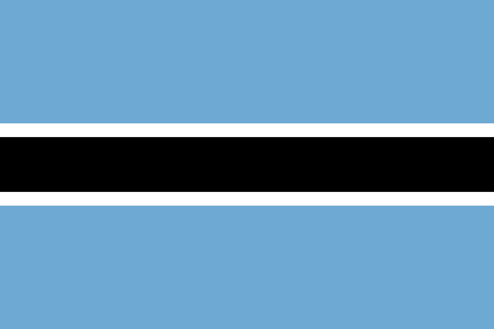 Botswana Flag - Country Flags DTF Transfers transfer-kingdom