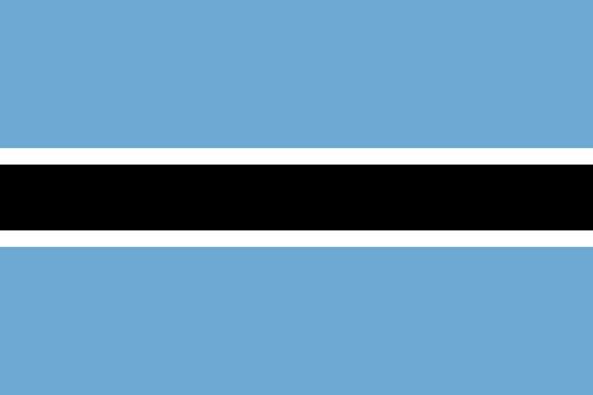 Botswana Flag - Country Flags DTF Transfers transfer-kingdom