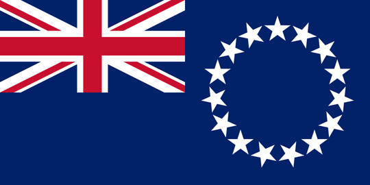 Cook Islands Flag - Country Flags DTF Transfers transfer-kingdom