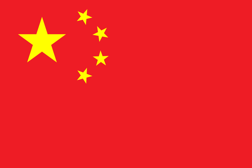 China Flag - Country Flags DTF Transfers transfer-kingdom