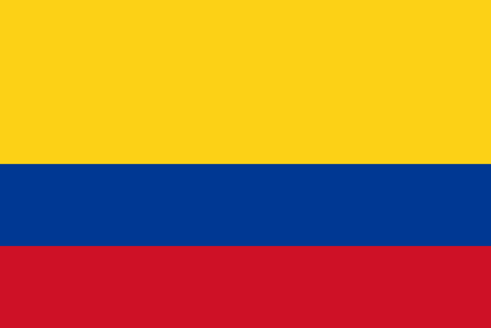 Colombia Flag - Country Flags DTF Transfers transfer-kingdom