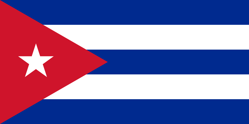 Cuba Flag - Country Flags DTF Transfers transfer-kingdom