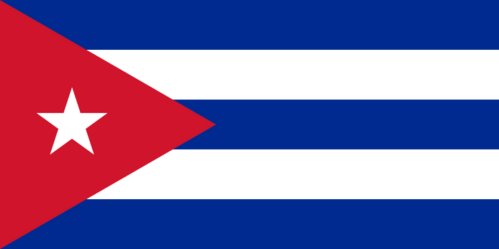 Cuba Flag - Country Flags DTF Transfers