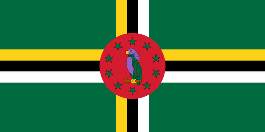 Dominica Flag - Country Flags DTF Transfers transfer-kingdom