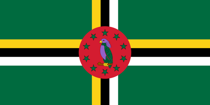 Dominica Flag - Country Flags DTF Transfers