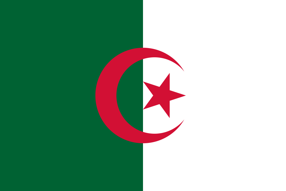 Algeria Flag - Country Flags DTF Transfers transfer-kingdom