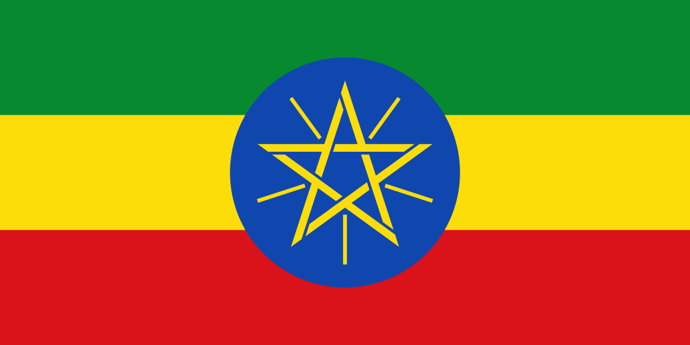 Ethiopia Flag - Country Flags DTF Transfers transfer-kingdom