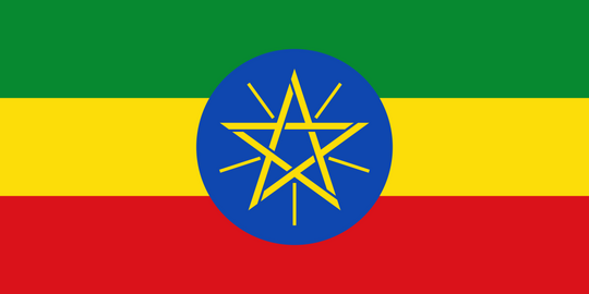 Ethiopia Flag - Country Flags DTF Transfers transfer-kingdom