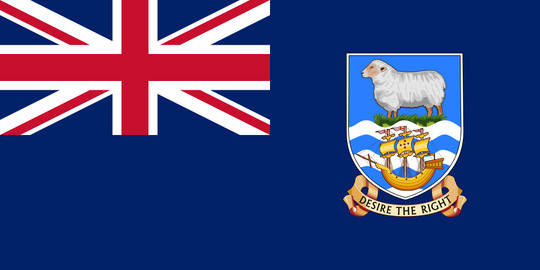 Falkland Islands Flag - Country Flags DTF Transfers transfer-kingdom