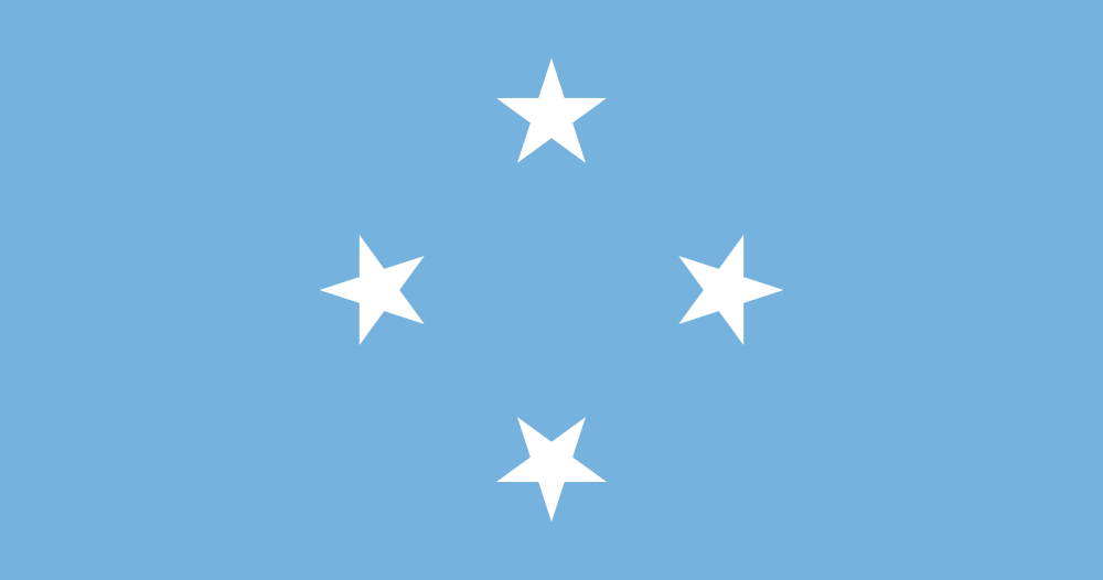Federated States of Micronesia Flag - Country Flags DTF Transfers transfer-kingdom