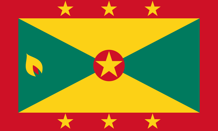 Grenada Flag - Country Flags DTF Transfers