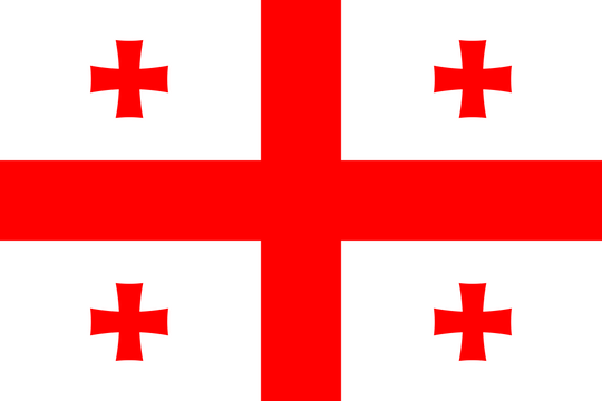 Georgia Flag - Country Flags DTF Transfers transfer-kingdom